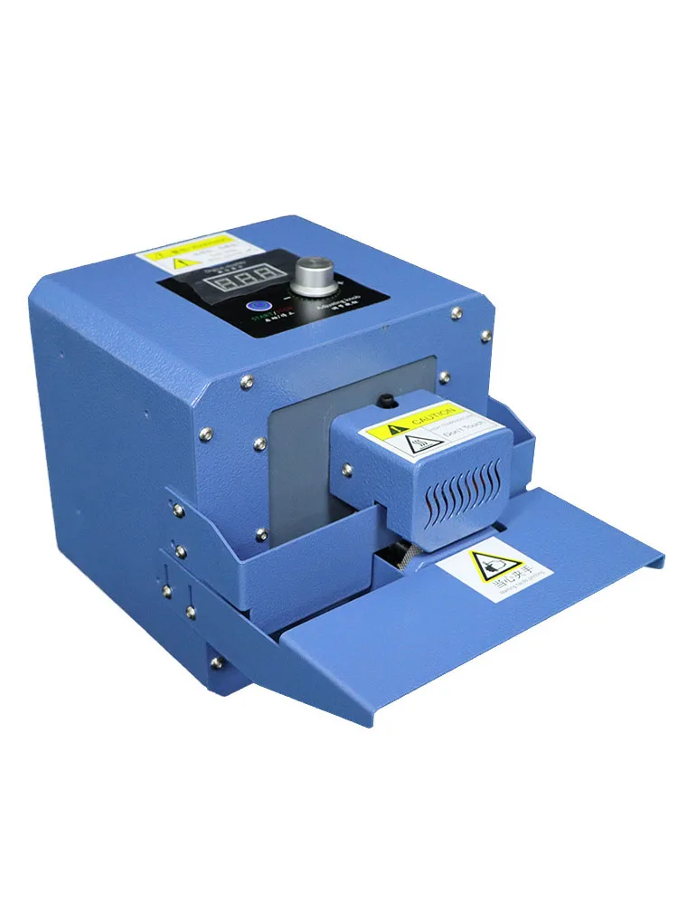 Máquina automática de selagem de plástico, selador de rolo contínuo, lojas de controle de velocidade e temperatura ajustáveis, cozinha doméstica