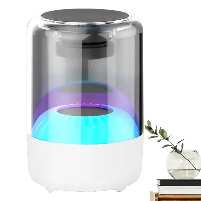 

Smart Speaker With Light RGB Changing Lamp Wireless Stereo Audio Night Light Bedside Lamp Speaker RGB Portable Stereo Audio For