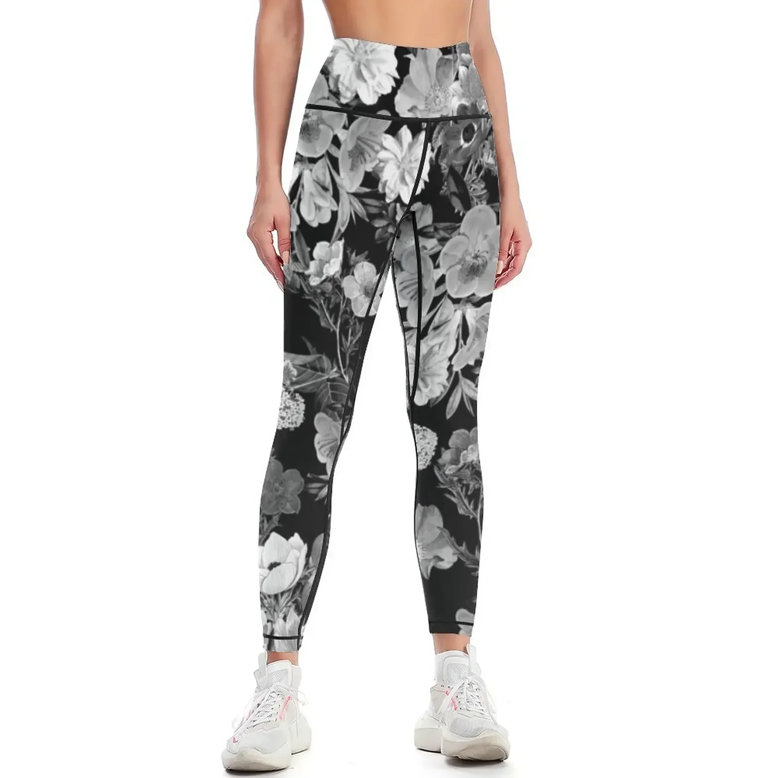 

Seamless Botanical Pattern Leggings Golf wear Legging sexy woman Women's trousers Women's pants Womens Leggings