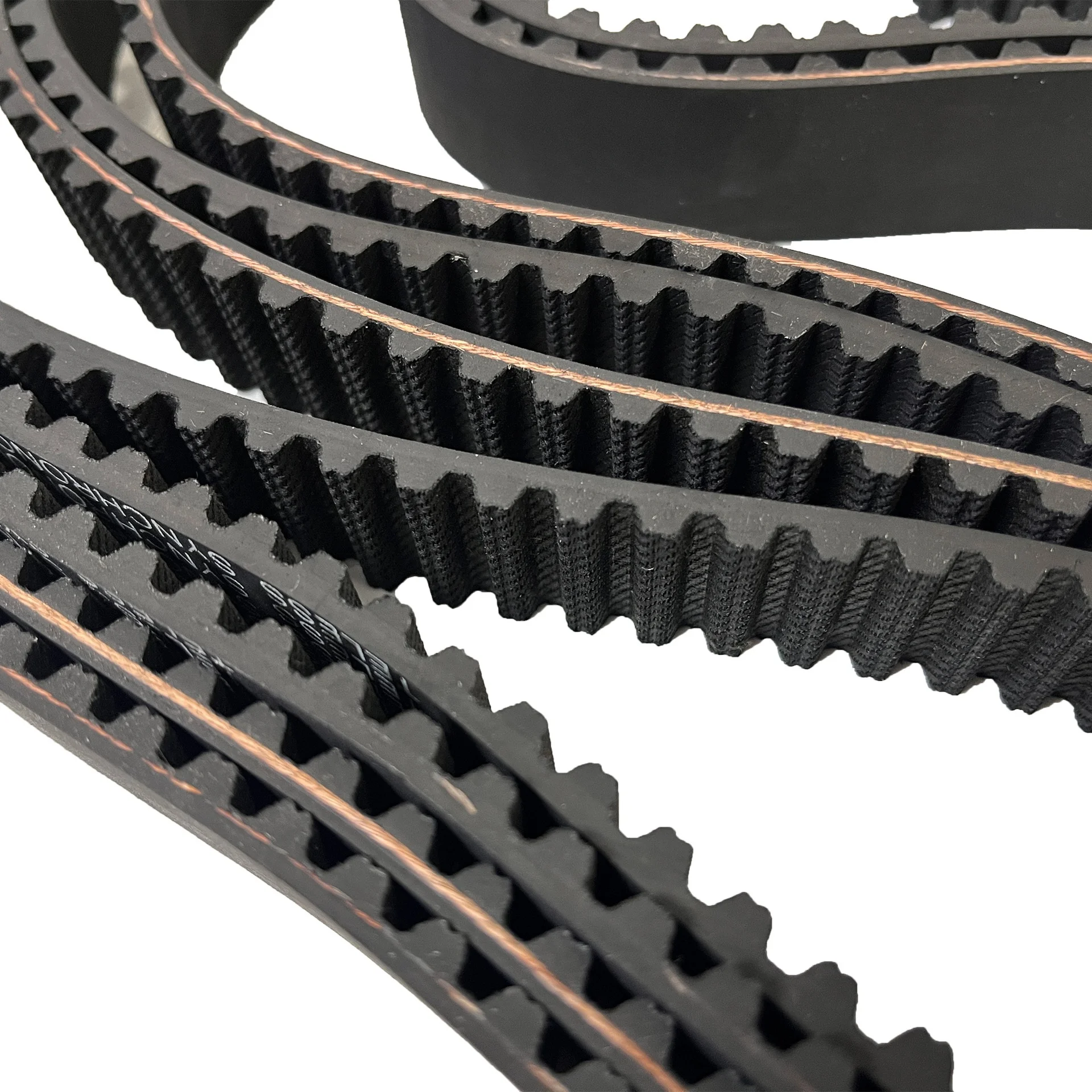Xigei Rpp8m Industrial-grade Rubber Timing Belt 10mm X 5mm 20 Groove Angle 20 3-year Warranty Stable Transmission Food