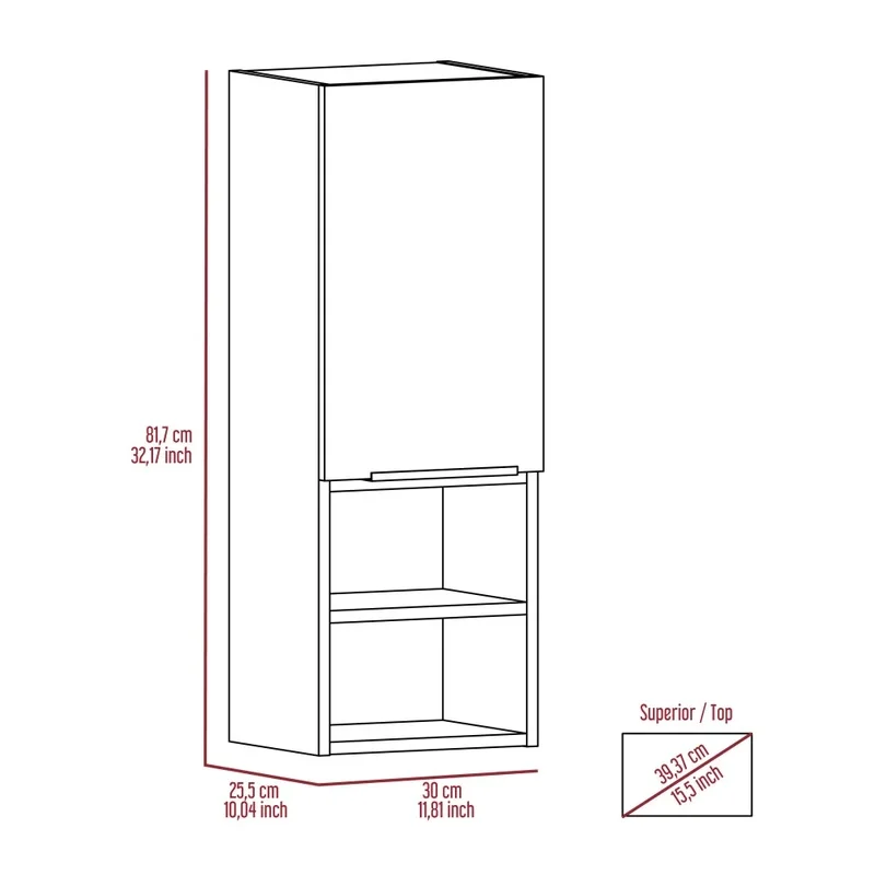 

Bathroom Medicine Cabinet, Smokey Oak Finish, Hazelton Style
