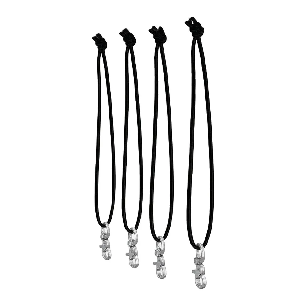 For Outdoor Adventure Lobster Cord 2.5 Inch Clip Size Compact Storage 4mm Thick Cord For Snowboard Bindings For