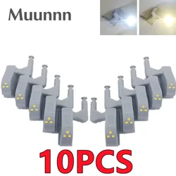 Muunnn-Lámpara LED de bisagra interior para debajo del armario, luces universales con Sensor, para dormitorio, cocina, armario, lámpara de noche