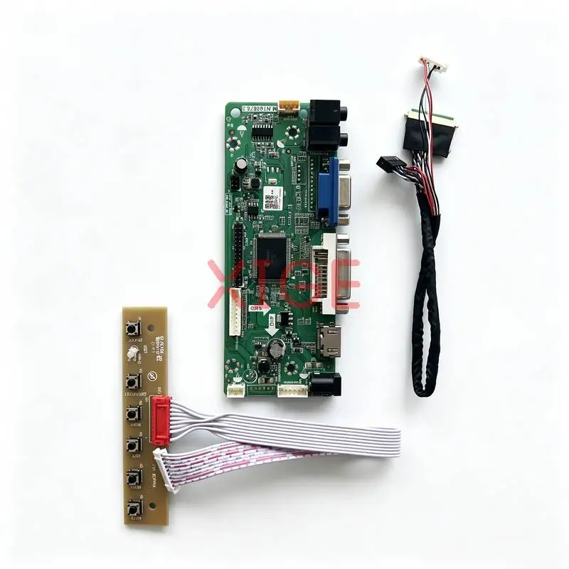 

Controller Board Fit HT101HD1 HSD101PHW1 LP101WH1 M101NWN8 HDMI+DVI+VGA 1366*768 1366x768 Laptops Monitor Screen 40 Pin LVDS Kit