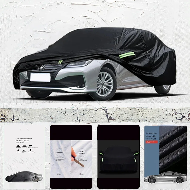 

For Toyota-Allion Auto Anti snow Anti dust Anti-uv Anti peeling paint And Anti Rainwater 210t Car cover protection