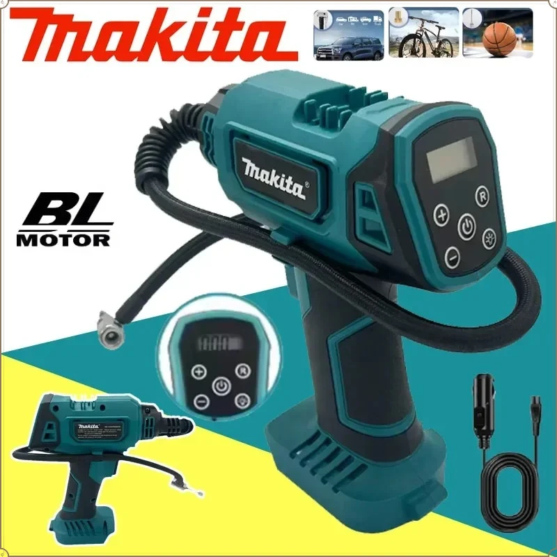 

Makita Power Tool Inflator Electric Air Pump Car mounted air compressor Automatic Handheld Air Compressor