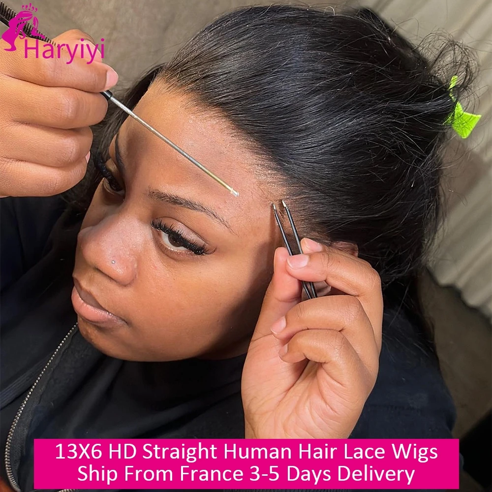 Perruques Cheveux Humains 13x6 HD Human Hair Lace Wigs 250% Perruques Vietnamienne Original Livraison 3 Jours France Human Hair Wigs Perruque Lisse Cheveux Humain 30 40 42 Pouces 13x4 Perruque Cheveux Humains Naturel