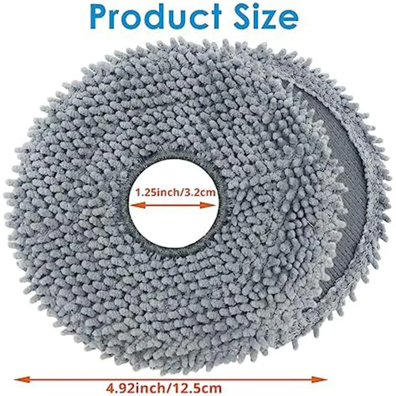 Almofadas Mop a vácuo para aspirador robô, Roborock Q Revo, Peças sobressalentes, Acessórios