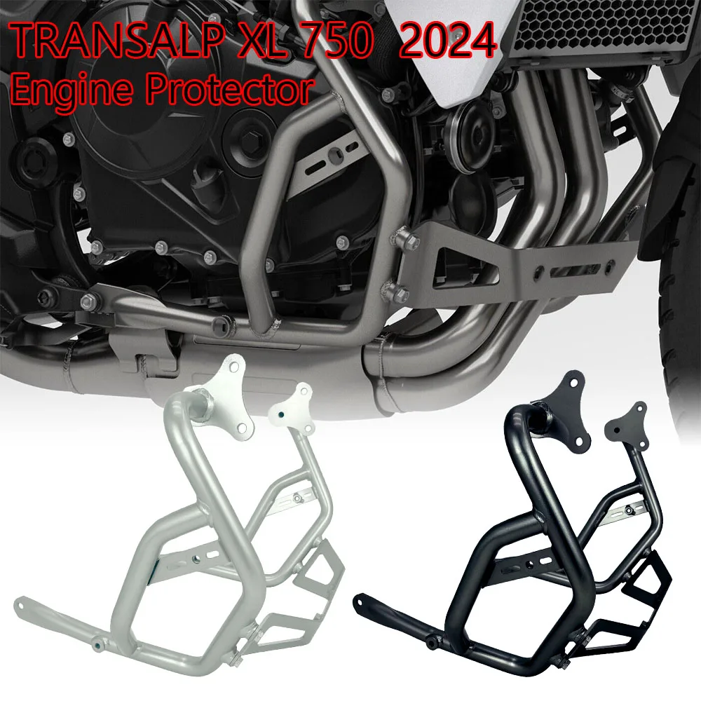 Motorcycle Engine Protector Engine Protector Crash Guard Lower Bumper for Honda XL750 TRANSALP xl750 TRANSALP 2023 2024