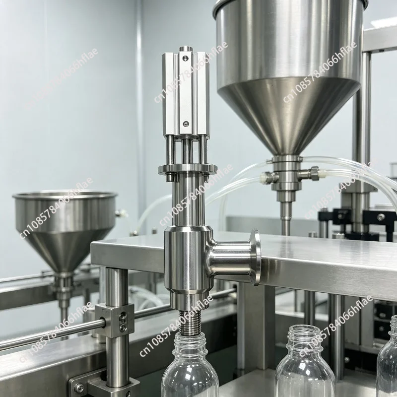 16/25 Pneumatic Cylinder Driven Discharge Nozzle Anti Drip Filling Head for Liquid Filling Machine