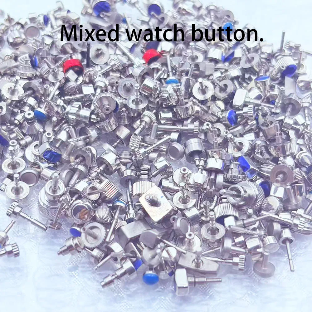 766Watch movement, watch accessories, movement parts, watch repair parts, weekly quick adjustment buttons, random delivery 50pcs