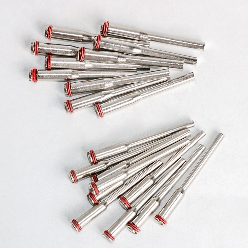 10pcs Dremel Shank Accessory For Dremel Rotary Tool 1/8 Shank Mandrel For Disc Cut Polish 3mm Shank 2.35mm Drill Attachment