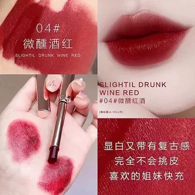 Matte velvet lipstick bean soup color non fading non stick cup lipstick waterproof