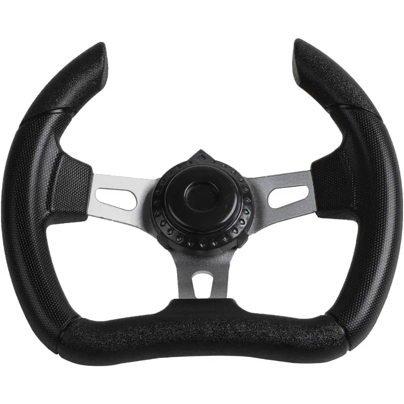 11 Inch 277mm Racing Steering Wheel, Car Steering Wheel for Go Kart Drift Trike Karting Golf Cart 4-Wheeler Buggy Kandi