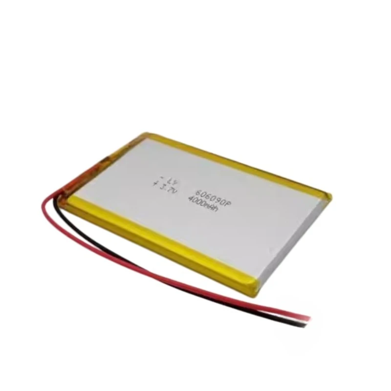 Hot Sale 606090 3.7V 4000mAh Rechargeable Battery for Power Bank Charger Polymer Lithium Battery Large Capacity Fast Shipping