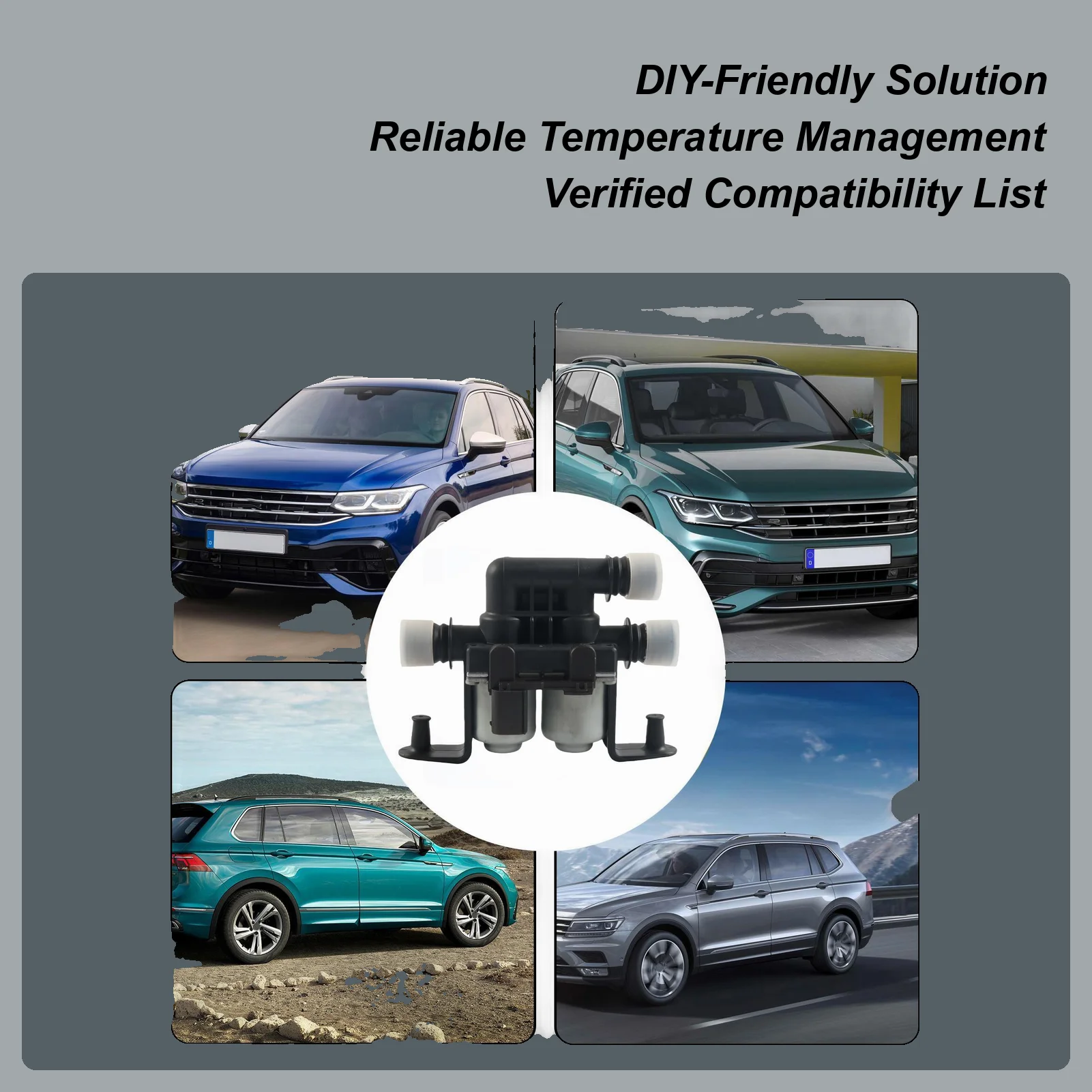 

Клапан управления отопителем автомобиля для быстрого нагрева, замена клапана управления отопителем для грузовиков, фургонов, пикапов, седанов