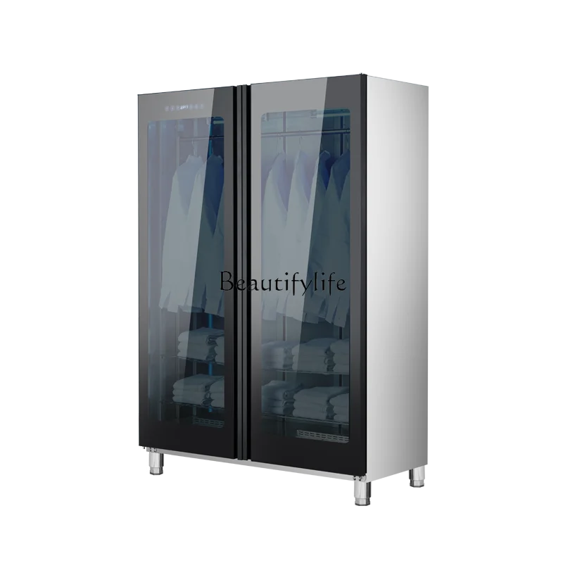 

05Household clothing wrinkle care machine disinfection drying wardrobe double door intelligent silent drying wardrobe