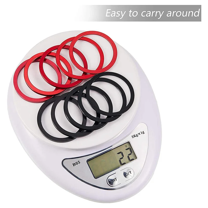 

Прямая поставка-20 шт., велосипед 7 8 9 10, 11 скоростей, кассета, проставки для ступицы рулевого колеса, 1 мм, 1,5 мм, 2 мм, 2,5 мм, 3 мм, шатунная шайба (черный, красный)