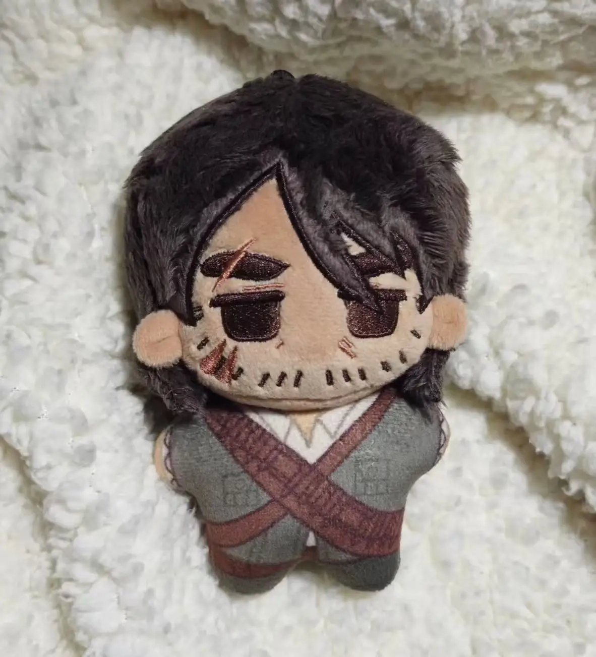 10cm Game Red Dead Redemption 2 John Marston Stuffed Doll Plushie Backpack Pandents Keychain Doll Plush Toys Birthday Xmas Gifts