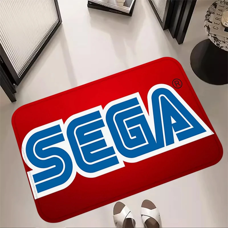 Living Room Carpet SEGA Rugs Foot Carpets Entrance Doormat Kawaii Rug Floor Mats Anti Slip Mat Home Decor Kitchen Hallway Carpet