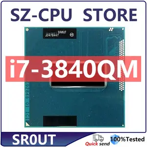 Original Intel Core I7 3840QM SR0UT CPU I7-3840QM processor 2.80GHz-3.8GHz  L3=8M Quad core free shipping ship out within 1 day - AliExpress