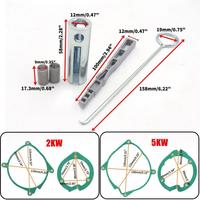 2KW 5KW Glow Plug Repair Kit 12V 24V Air Diesel Parking Heater Repair Parts Car Truck Boat Removal Fitting Tool Maintenance Kit