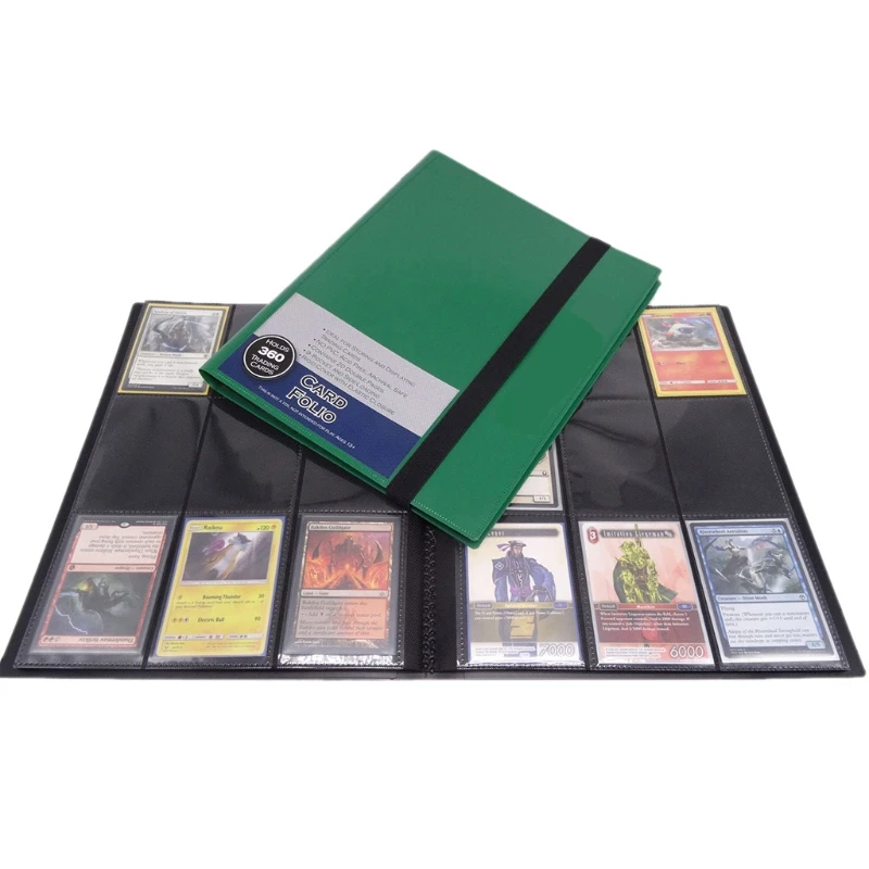 360 Cards Capacity Pocket Holder Binders Albums for CCG MTG Magic Yugioh Board Game Card Book Sleeve Holder