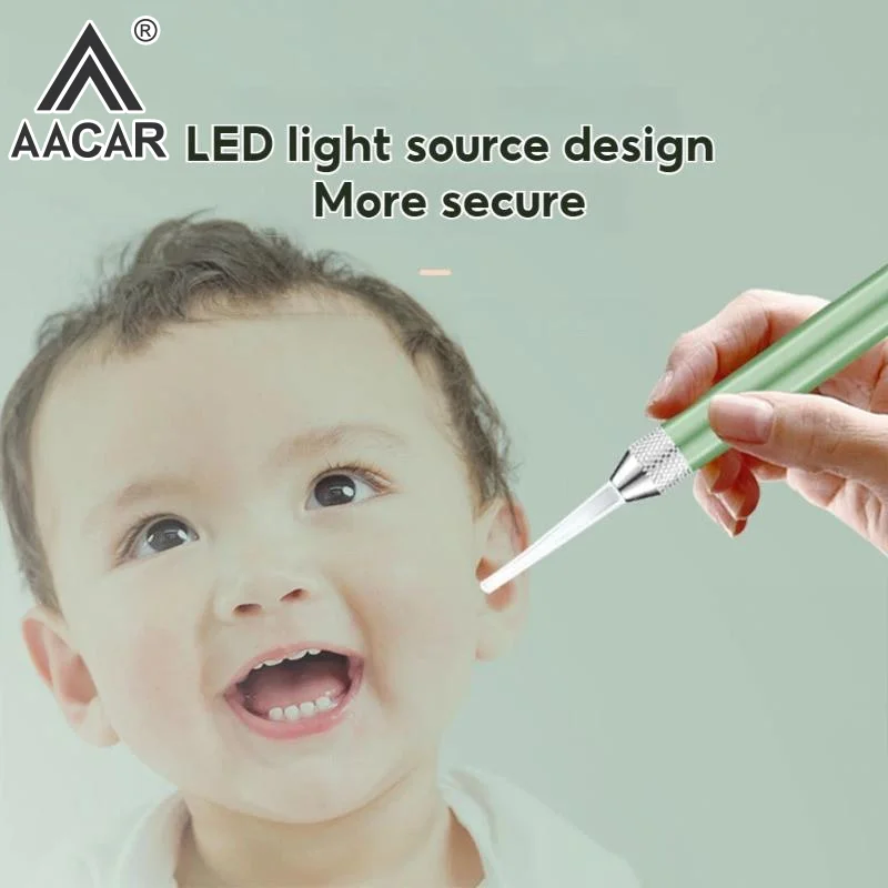 

Умный визуальный отоскоп-эндоскоп для чистки ушей с LED-подсветкой, USB-зарядка, инструмент для удаления ушной серы
