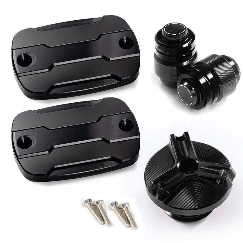 Tapa de depósito de líquido de frenos delantero y tapa de relleno, accesorios para Yamaha TMAX 530 500 560 TMax530 SX DX TECH MAX TMAX560 t-max