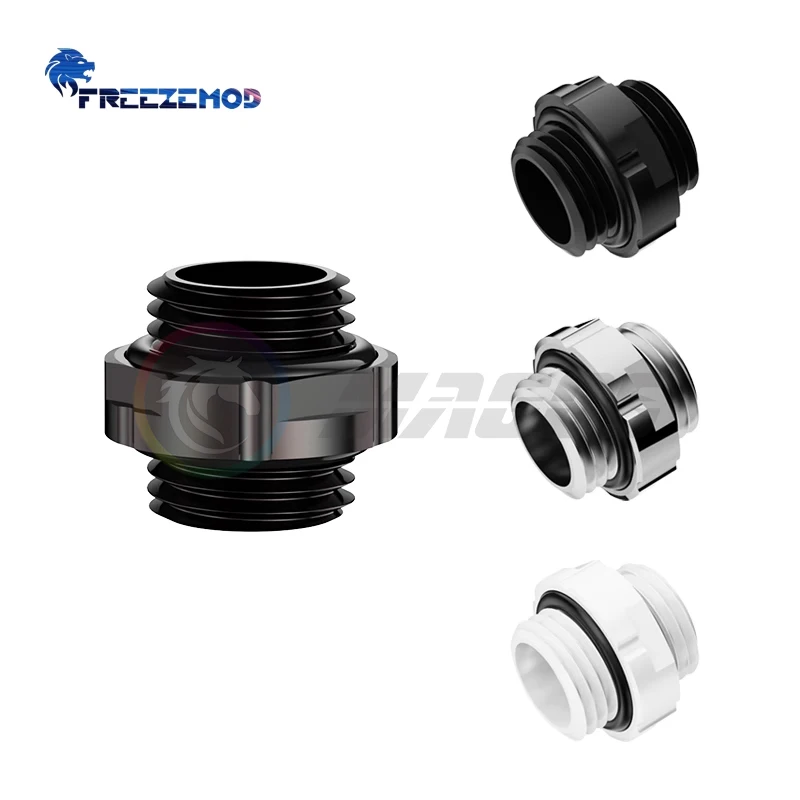 FREEZEMOD Mini & Standard Double Male G1/4 Thread Fitting Dual Male External Connector Fitting MOD Water Cooler Accessories