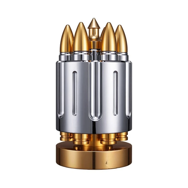 Revolver bullet 360 degree rotating  compartment cigar moisturizer, moisturizer tube