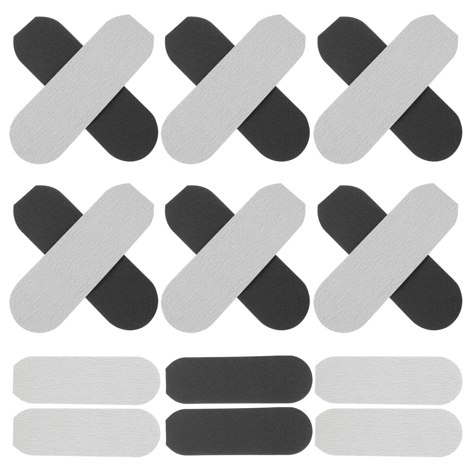 

20 шт., сменные подушечки для пилочек для ног, песочная бумага для педикюра, отшелушивающий инструмент для удаления сухой кожи, портативный инструмент для удаления мозолей на ногах