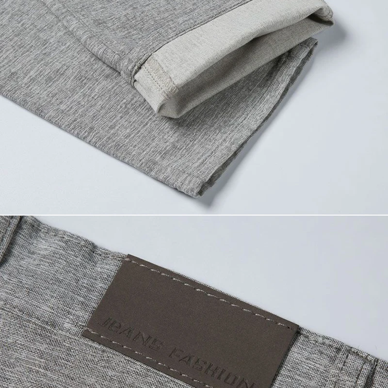 Homens ultra fino casual terno de negócios calças masculinas confortáveis solto blazer calças retas cinza claro azul claro