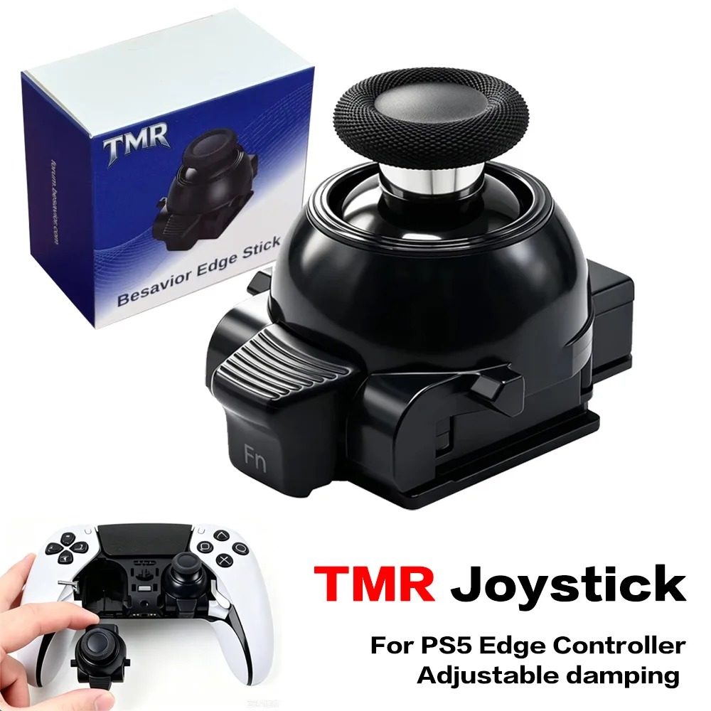 Besavior TMR Joystick Adjustable-damping Plug&Play Replacement Thumb Stick Module for PS5 Edge Controller Repair Accessories