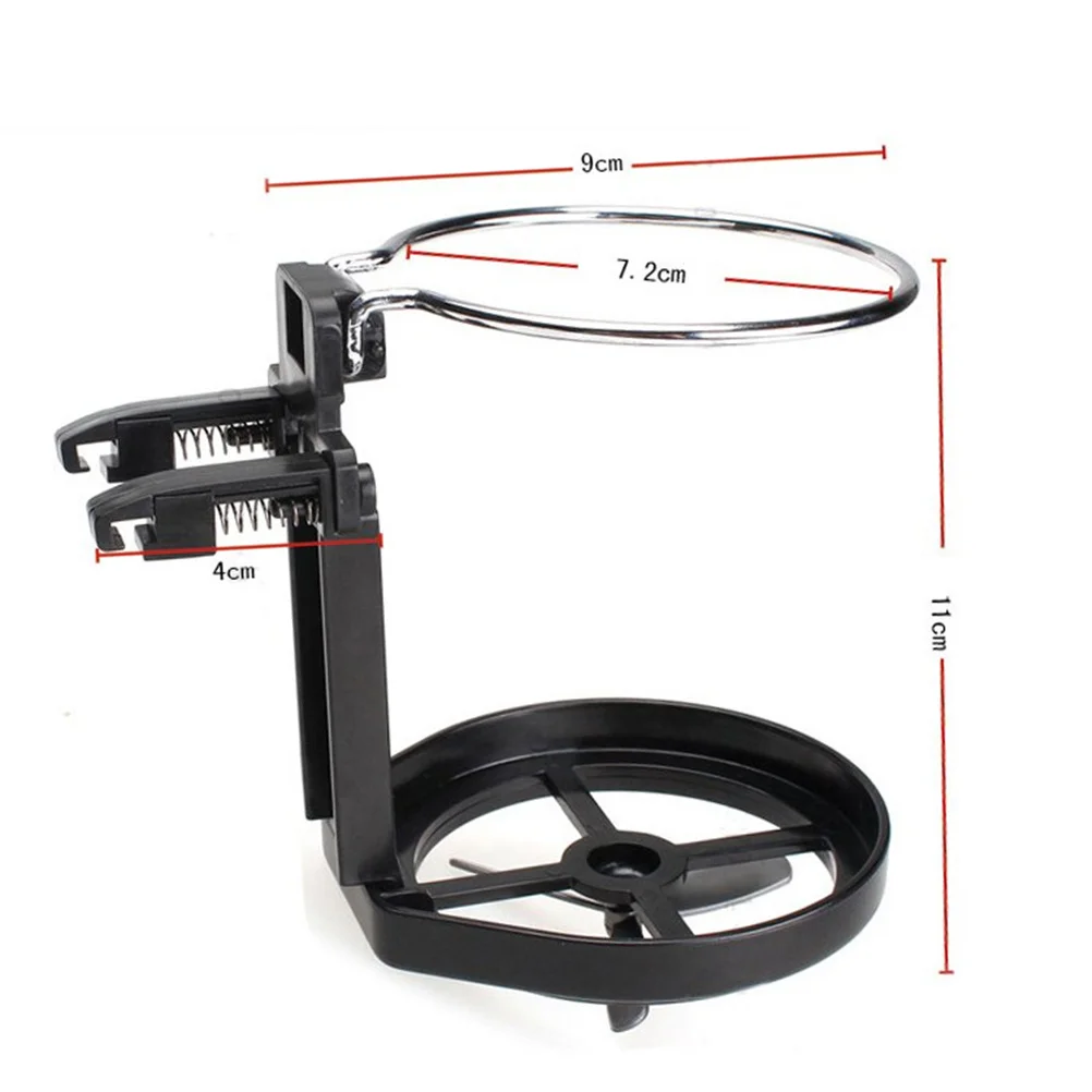 

Foldable Cup Holder For Car Compact Drink Bottle Organizer, Portable Folding Stand, Auto Truck Air Vent Mount (Random