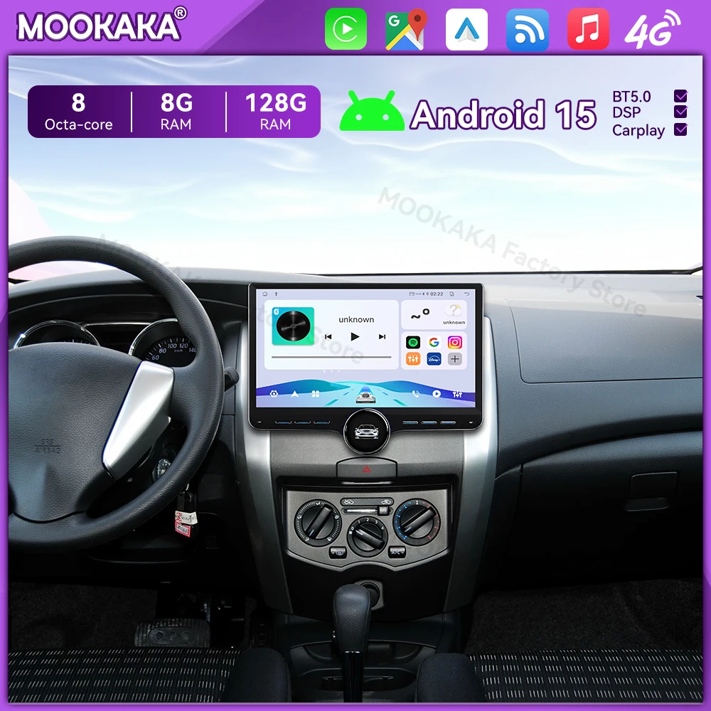 11.5'' Carplay Single knob Android Auto audio For Nissan Livina 2013~2016 Multimedia Navigation Stereo Receiver player Head Unit