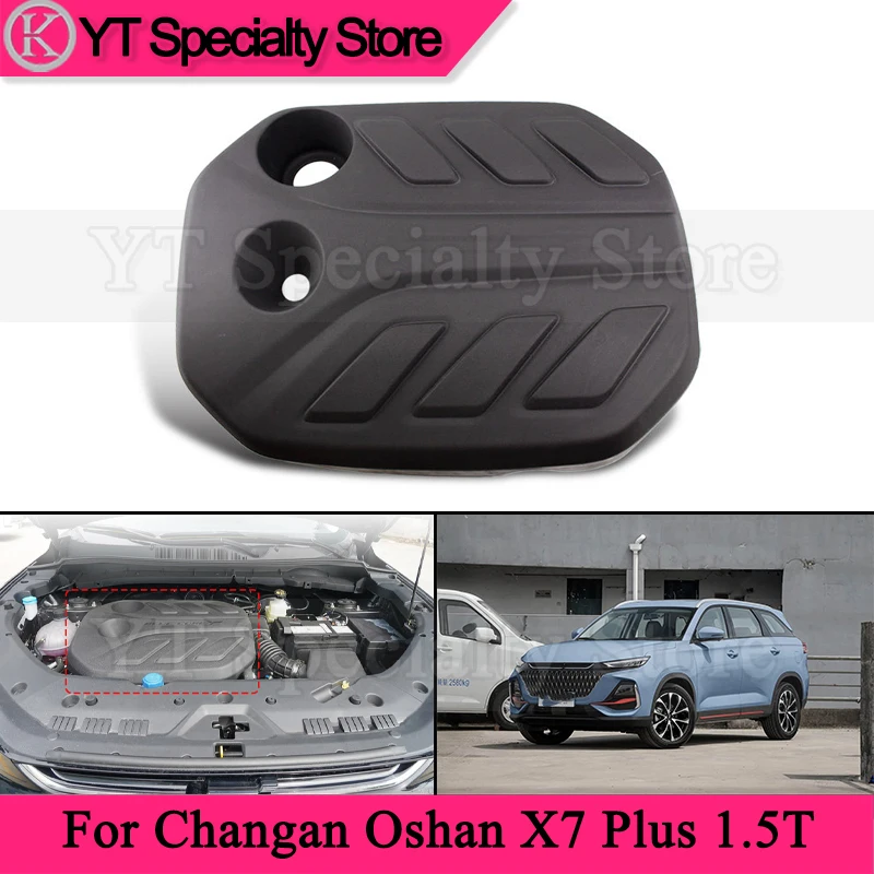 

Kamshing Car Engine Upper Cover For Changan Oshan X7 Plus 1.5T Engine Cover Bonnet Protection Cap Dust Cover