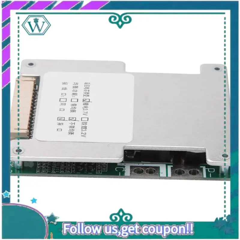 Carte de Protection de batterie améliorée 10X 13S 48V 60a, cellule Li, BMS PCB, carte d'égalisation