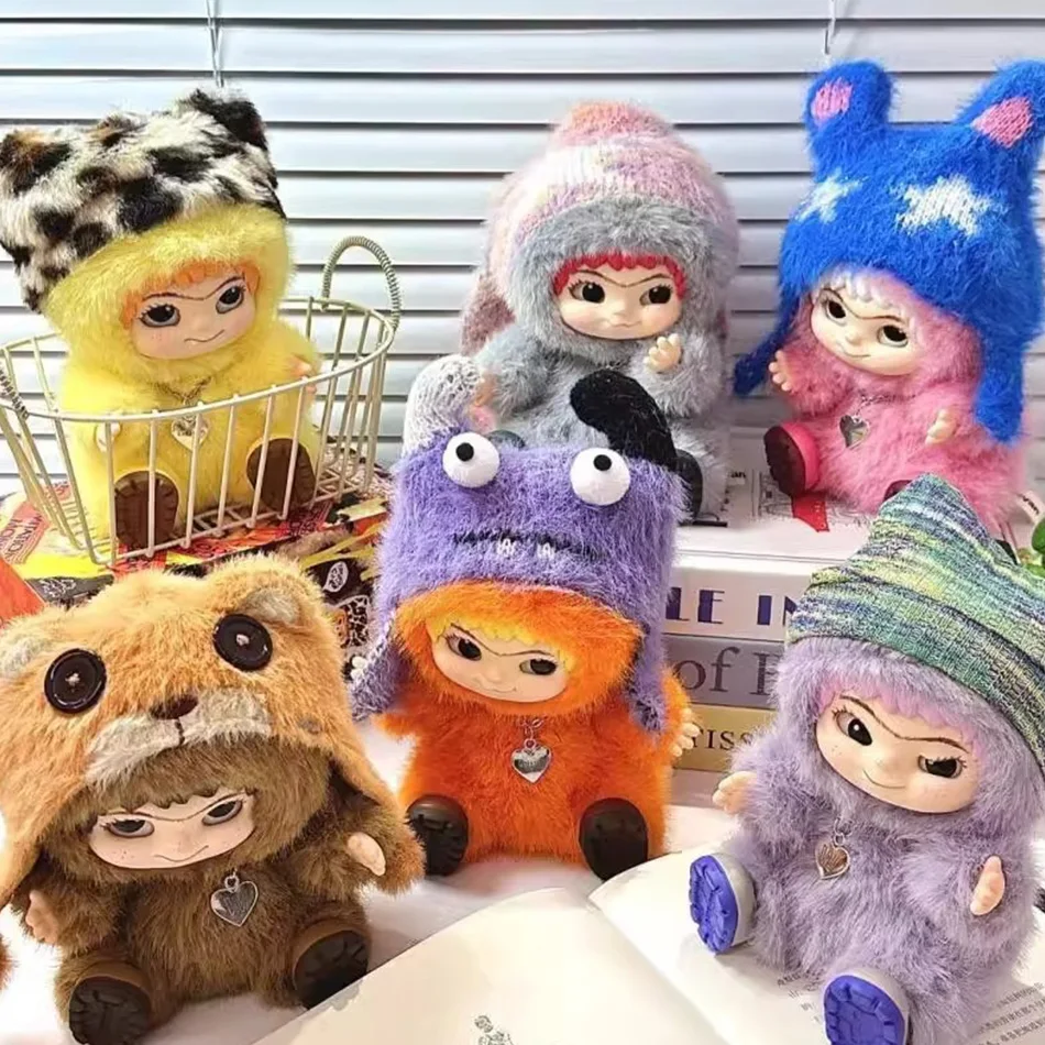 

Kawai Pular Plush Mao Mao Vinyl Doll Cute Gift Blind Box Series Fun Party Handmade Ornaments