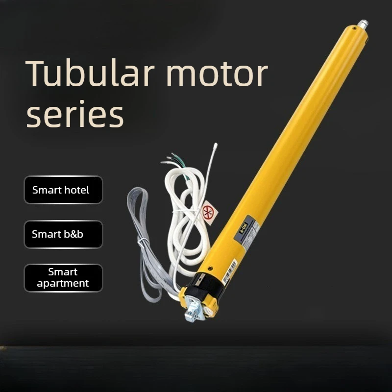Tubular Motor for Roller Blinds Sheer Shades and Shangri La Curtains Quiet Smart Control AM35-6/18-ES-E