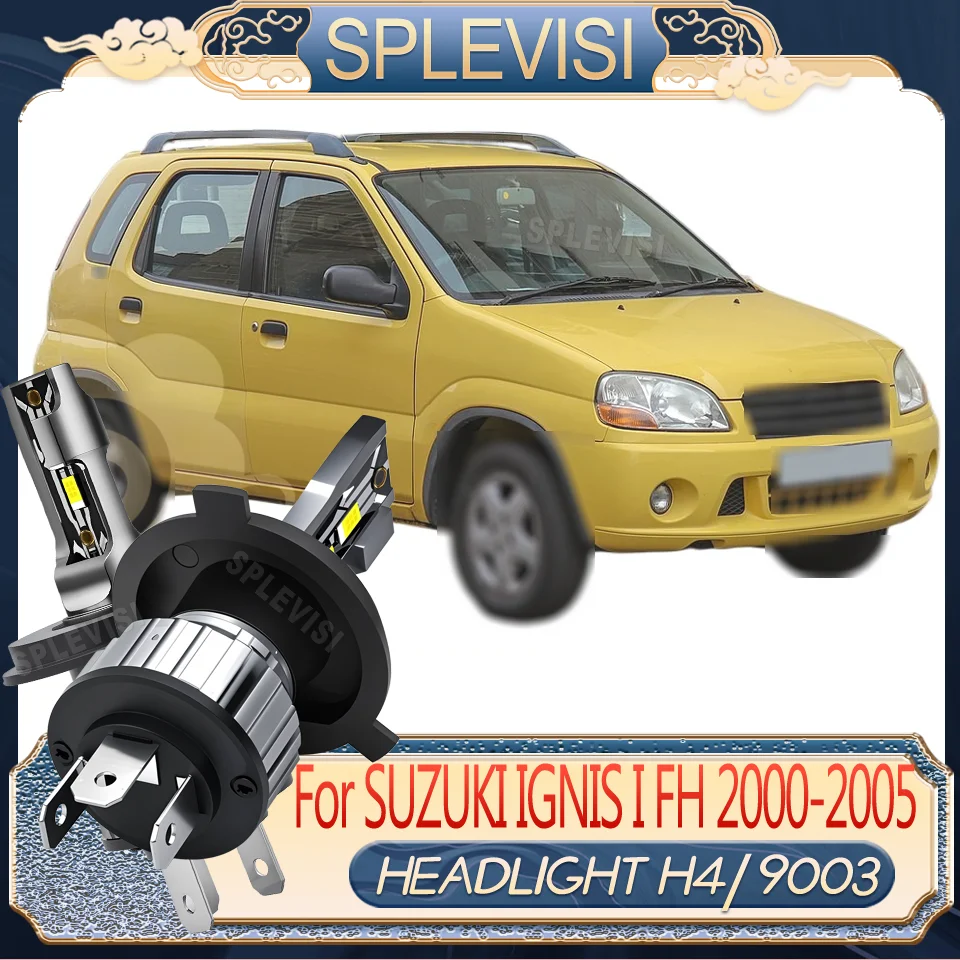More Stable Performance Instant Startup Prolongs Lifespan h4 LED headlight For SUZUKI IGNIS I FH 2000 2001 2002 2003 2004 2005