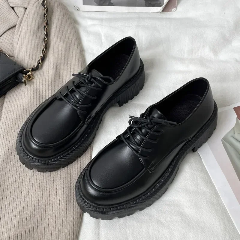 Autumn 2024 Men's Footwear New Business and Casual Pure Black Leather Shoes for Winter - Stylish Sports and Work Options