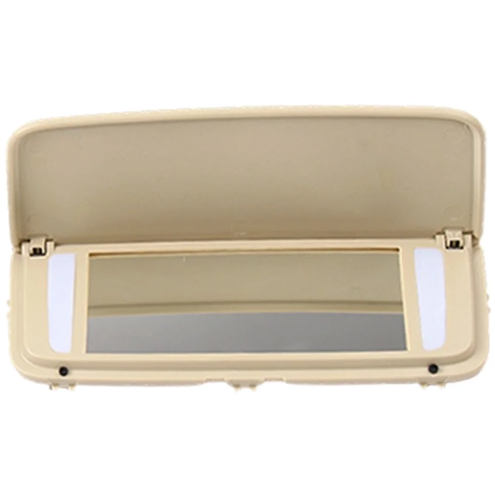 Front Interior Sun Visor Mirror Cover for Volvo XC60 2009-2012 XC90 V70 S80 2006-2013 Driver and Passenger Side view 2