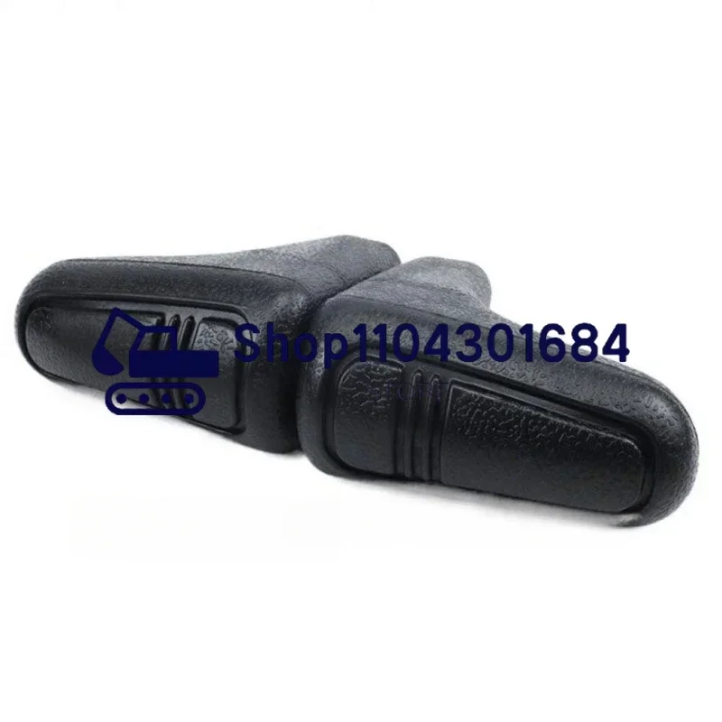 1 Pair of Travel Grip Rubber for Excavator Lonkin Sunward 60/65/70/80/150/215 Walking Handle Push Rod Glue