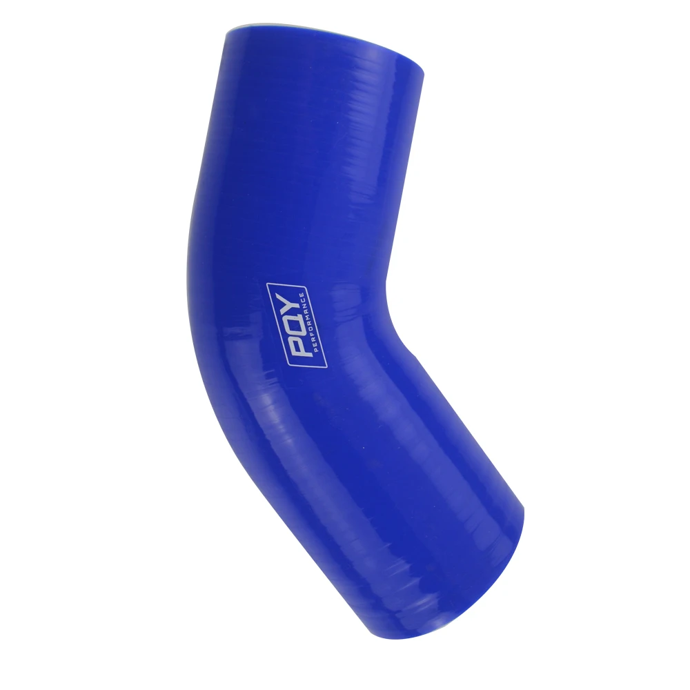 VR - أزرق/أسود وأصفر 2.5 "63 مللي متر 45 درجة الكوع خرطوم السيليكون الأنابيب المبرد توربو كمية الأنابيب المقرنة خرطوم VR-SH4525-QY #5