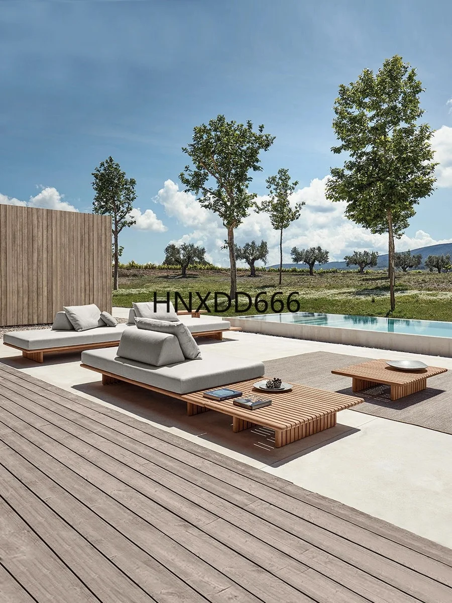 Outdoor-Sofa, Sonnenschutz-Sofa im Innenhof