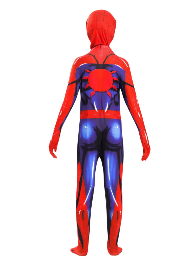 Miles Morales Spider Theme Full Zentai Cosplay Suit Outfit Halloween Party Costume Collectible Holiday Gift For Cos Fans