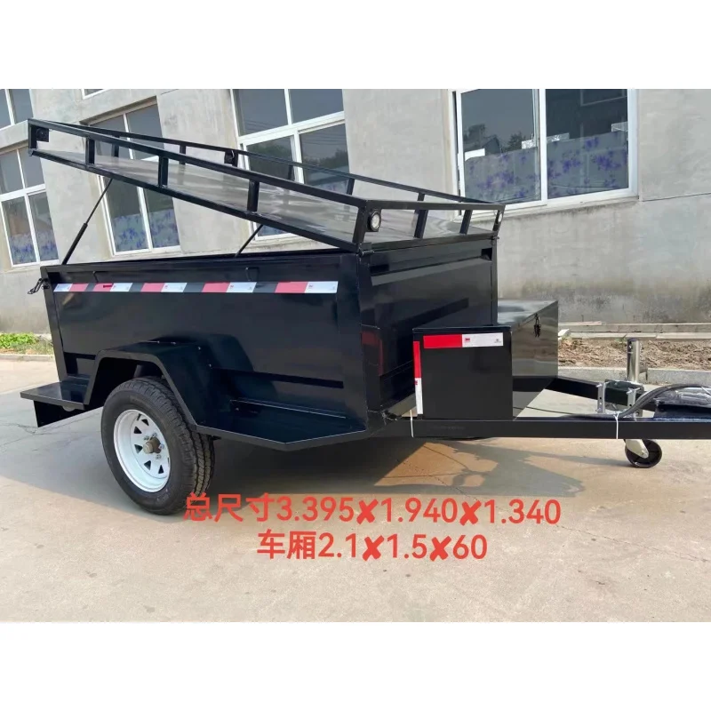 rear , family car, tow, self-driving, off-road small RV, home trailer