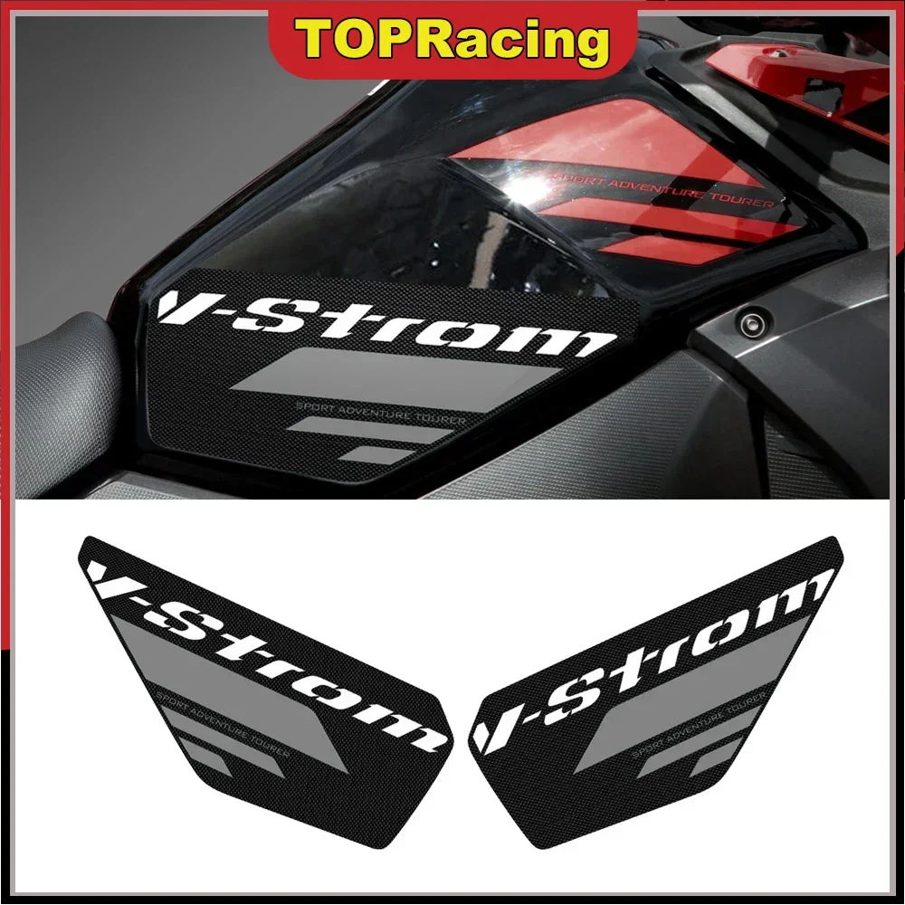 

Для Suzuki V-Strom 250 DL250 2018-2023 наклейка мотоциклетная боковая накладка на бак, защита наколенника