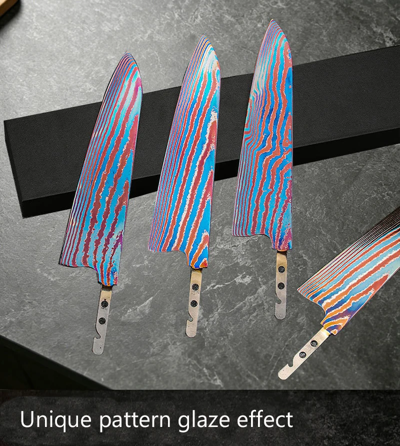 شفرة سكين WILDMOK مقاس 8 بوصات - مراجعة Knife Blade Blank Damascus Steel Forged وسعره